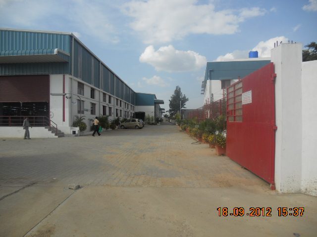 East gate of Indian Design Exports Pvt Ltd, Bangarpet