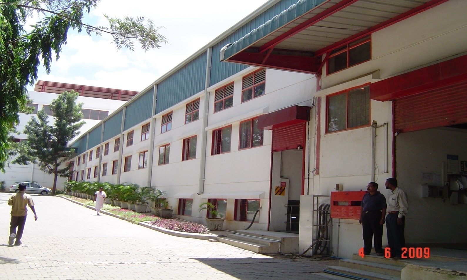 Side view of NJK Garment Factory